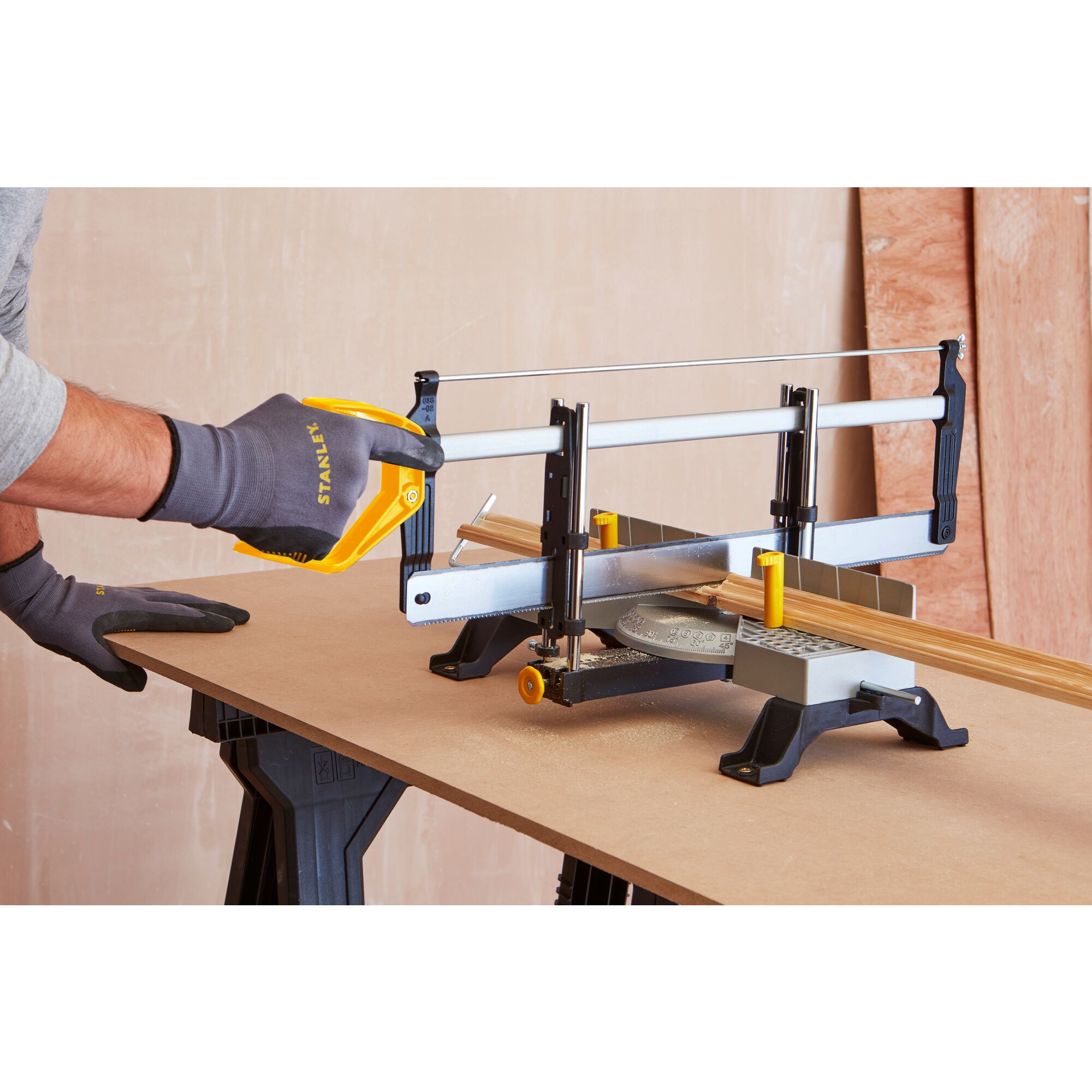 Adjustable Mechanical Mitre Box 